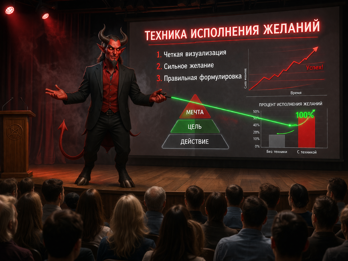 Мастер-класс «Техника исполнения желаний»