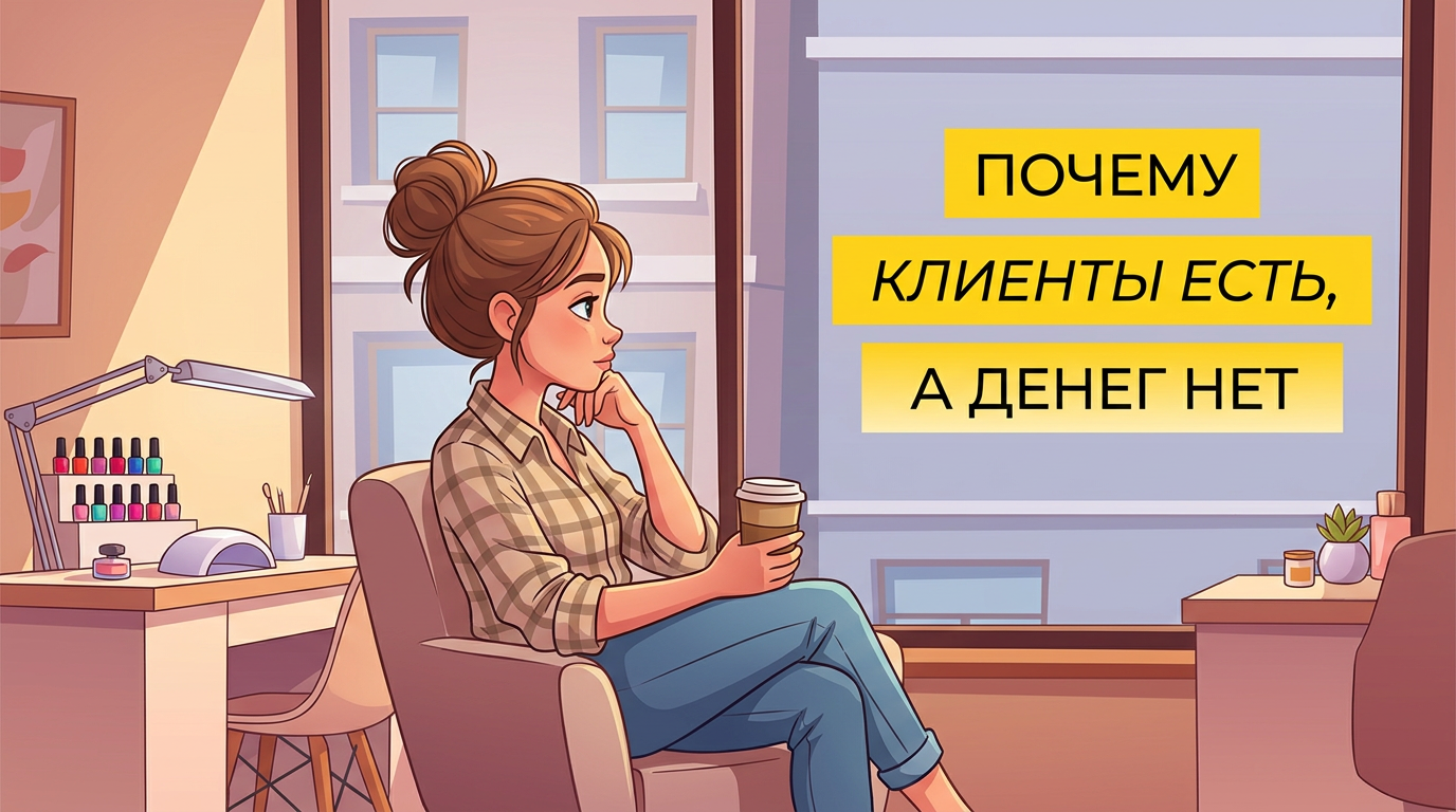 Салон не может зарабатывать больше, если админ делает это